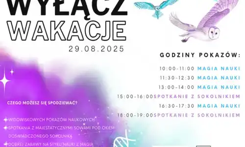 Wyłącz wakacje w Centrum Wiedzy
