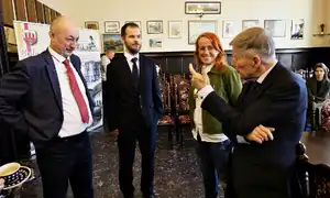 Wręczenie nagród w XII edycji Konkursu o nagrodę Prezydenta Miasta na najlepszą pracę magisterską lub doktorską z zakresu historii i współczesności miasta Bolesławiec - 28.02.2023r.