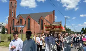 Uroczysta procesja z okazji Uroczystości Najświętszego Ciała i Krwi Chrystusa - 19.06.2025r.