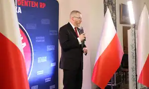 Grzegorz Braun w Bolesławcu - spotkanie wyborcze - 22.02.2025r.