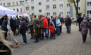 Przygotowania do Marszu Niepodległości w Bolesławcu - 11.11.2025r.