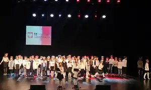 Koncert uczniów SP nr 4 z okazji Narodowego Święta Niepodległości 
