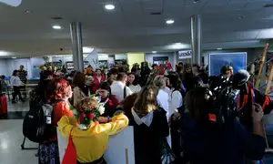 XX Młodzieżowe Zatargi z Teatrem - dzień 2 - happening w rynku
