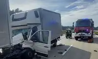 Kolejny wypadek na A4! Zderzyły się dwie ciężarówki.