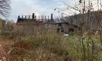 Pożar domu w Suszkach - dziewięć osób straciło dach nad głową