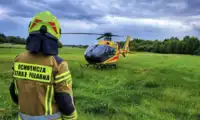 Akcja ratunkowa w Gościszowie. Lotnicze Pogotowie Ratunkowe wzywane do nieprzytomnej osoby