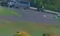 Chcą uniknąć wypadku hamował tak, że robił fikołka - ZOBACZ WIDEO!