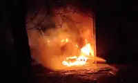 Spalili auto radnemu? Krytykował władze