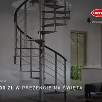 Schody Rintal  promocja grudniowa do 2500 zł w prezencie na święta