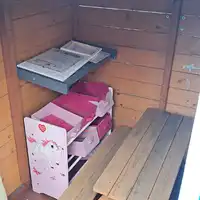 Sprzedam drewniany domek dla dzieci 