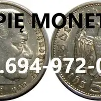 Kupię monety kolekcje monet Marki, Złotówki, Ruble itp