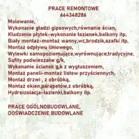 PRACE REMONTOWE-WYKONAM