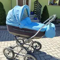 Wózek Roan Marita, fotelik samochodowy, śpiwór, moskitiera