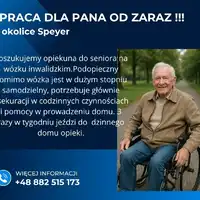PRACA DLA PANA OPIEKUNA W SPEYER !