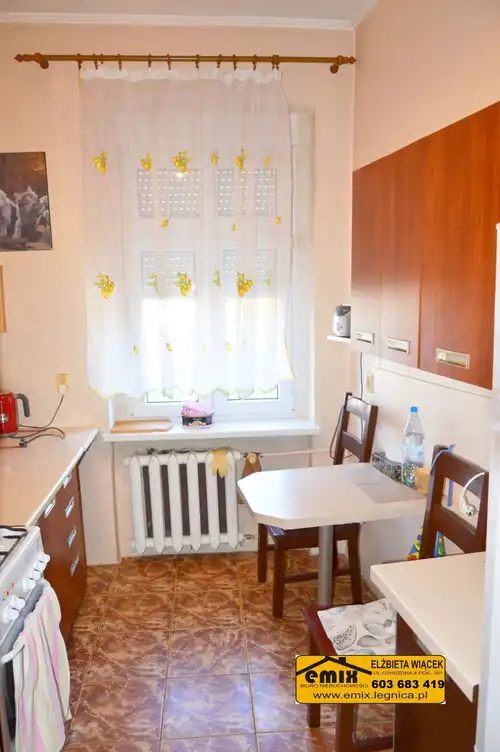 2 pokojowe, rozkładowe mieszkanie na I piętrze w Legnicy