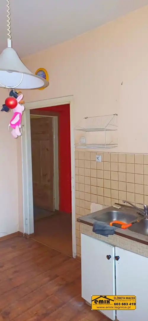 2 pokojowe mieszkanie w Chojnowie, do remontu