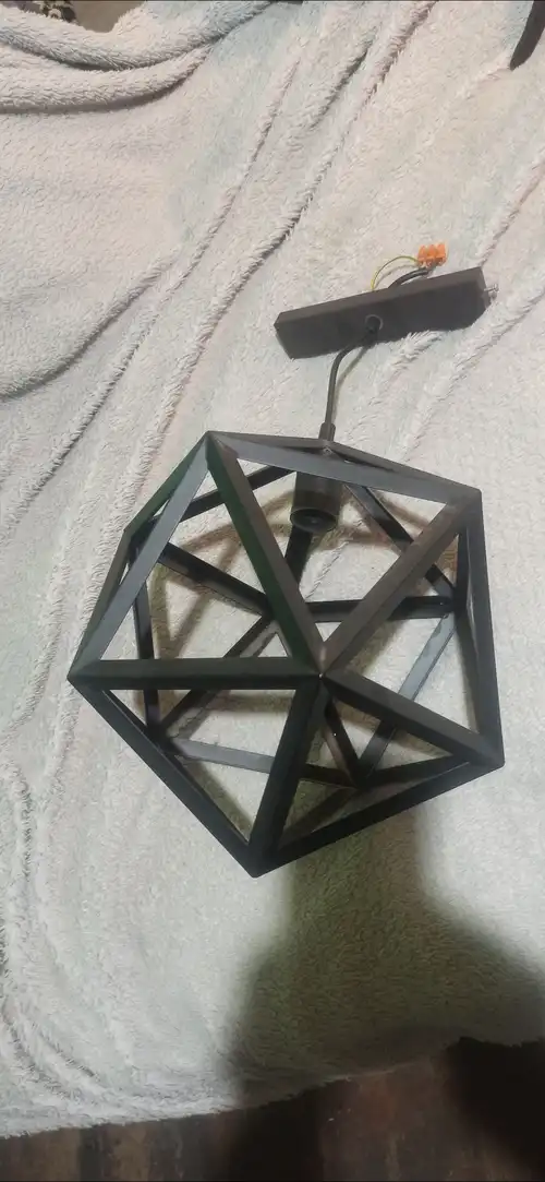 LAMPA sufitowa WISZĄCA żyrandol RETRO 