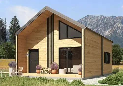 Nowy piętrowy domek do samodzielnego montażu 20m2  4m/5m