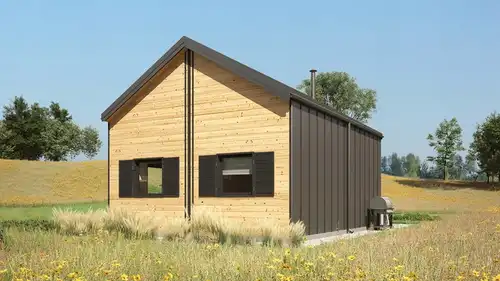 Nowy piętrowy domek do samodzielnego montażu 20m2  4m/5m