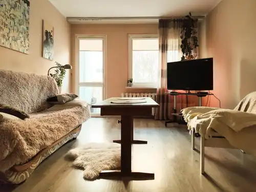 3-pokojowe mieszkanie na parterze z balkonem i piwnicą 