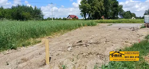 Działka budowlana 1481m2 w Pielgrzymce k. Złotoryi