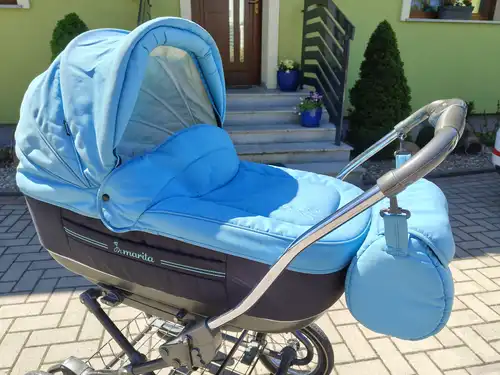 Wózek Roan Marita, fotelik samochodowy, śpiwór, moskitiera