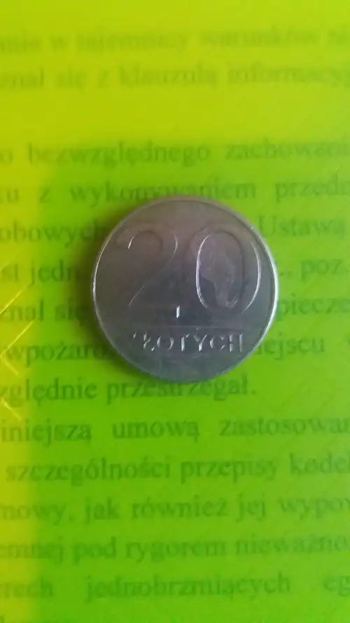 Sprzedam stare polskie monety 20zl i inne 