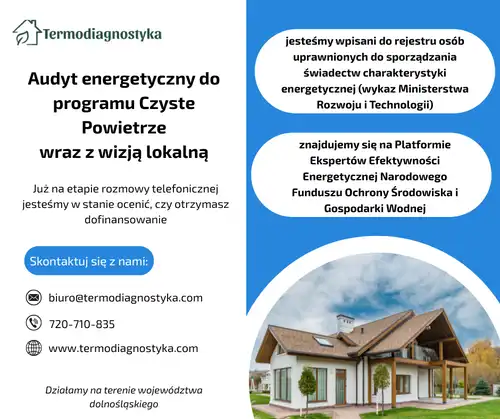 Audyt energetyczny - Czyste Powietrze