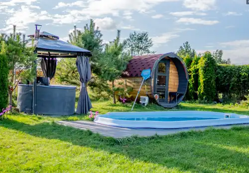 Mazury Cud Natury - Domy nad jeziorem z jacuzzi na wakacje dla grup