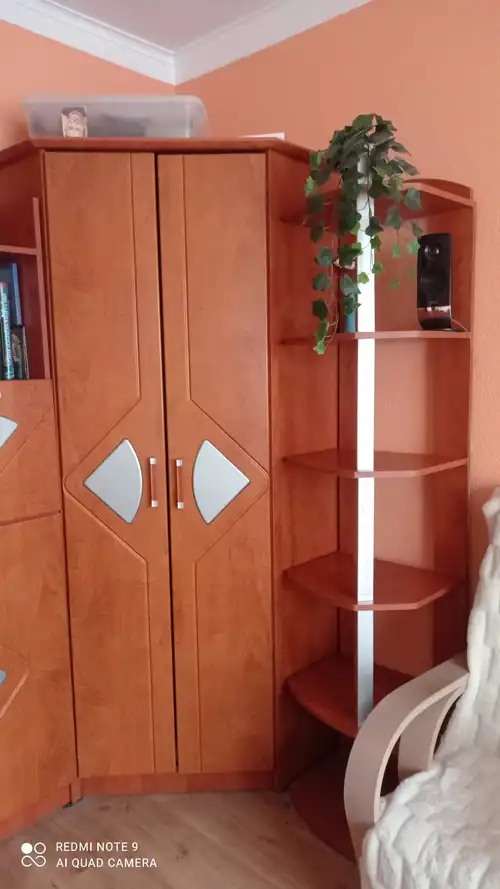 meble, płytkie, komplet, szafa narożna, pilne
