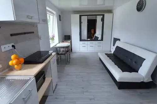 Nowoczesna kawalerka pod miastem dla singla
