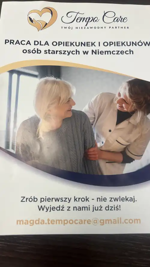 Praca dla opiekunów osób starszych 