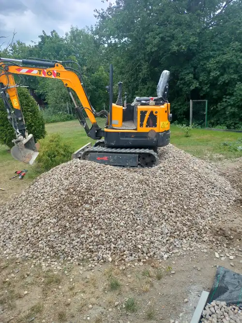 Minikoparka mała 1 tona  