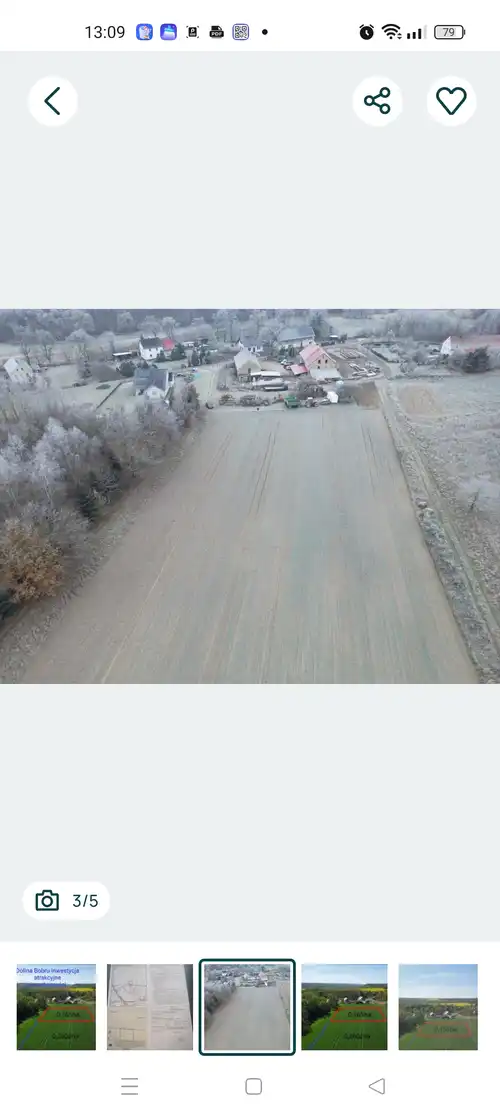 Sprzedam działkę budowlaną w Dolinie Bobru 